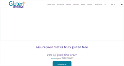 Desktop Screenshot of glutendetective.com